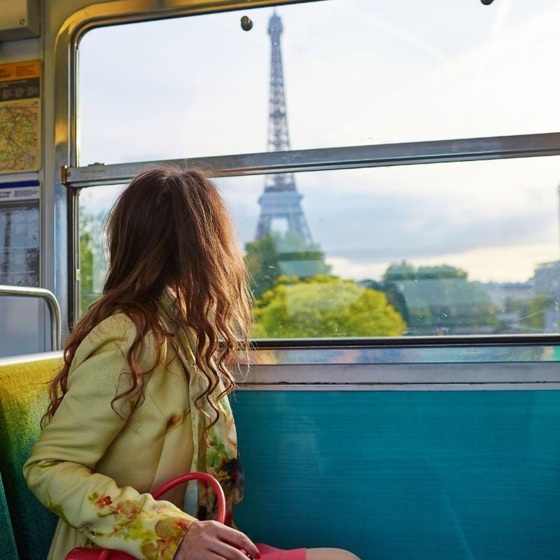 Metrotur med udsigt til Eiffeltårnet