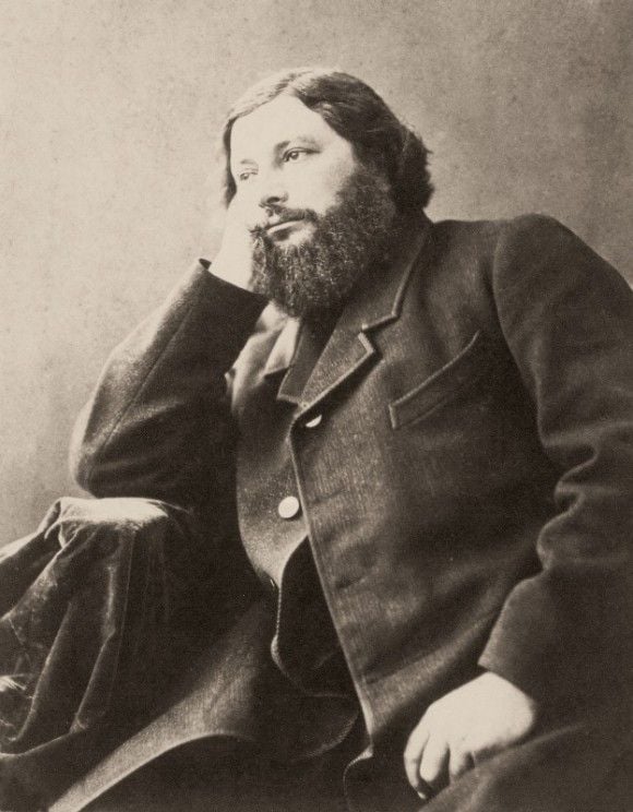 Félix Nadar, Porträt von Gustave Courbet 1866
