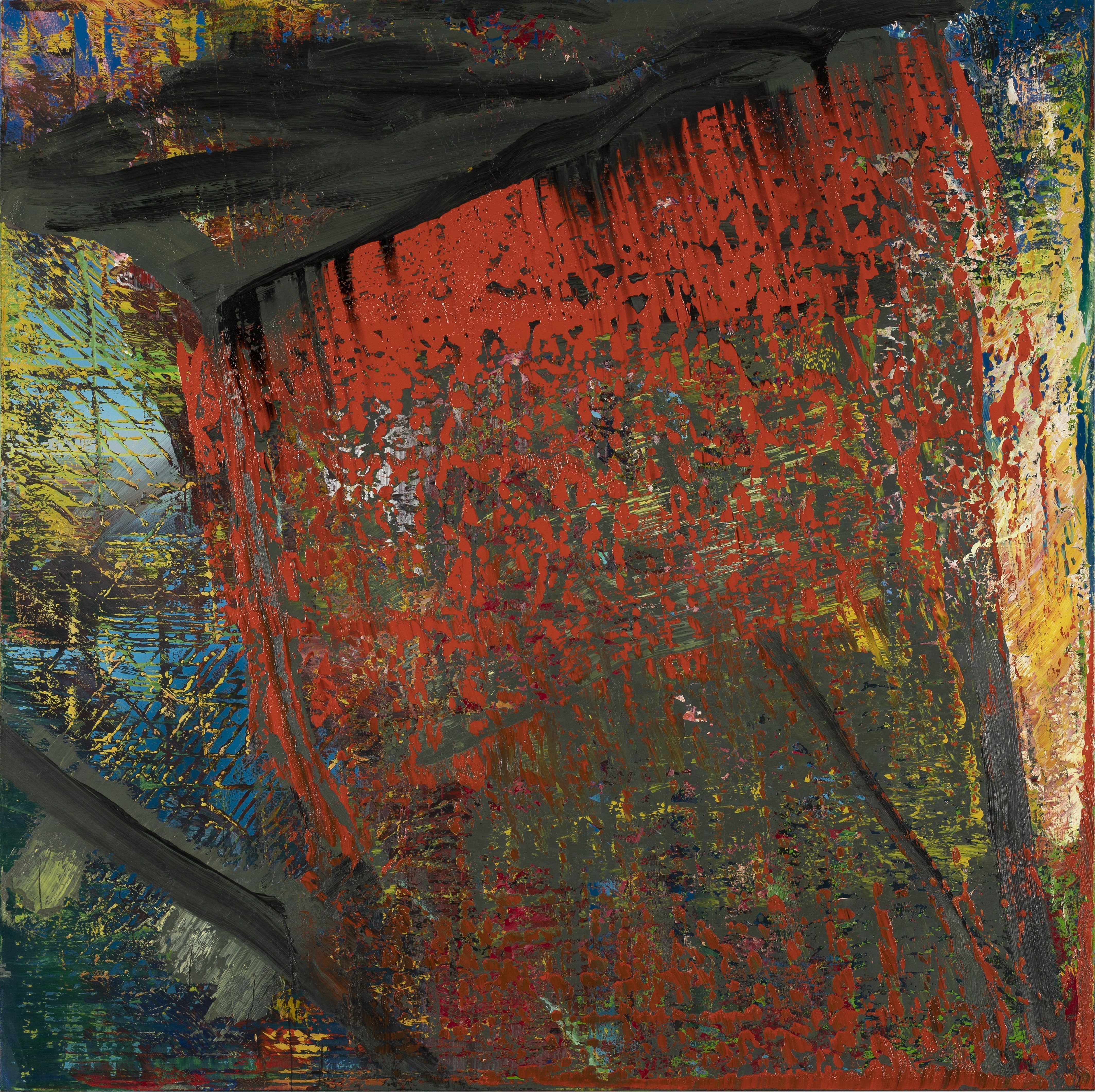 Gerhard Richter, Gudrun, 1987 (CR 633), Huile sur toile, 250 x 250 cm Fondation Louis Vuitton, Paris / Gerhard Richter 2025.
