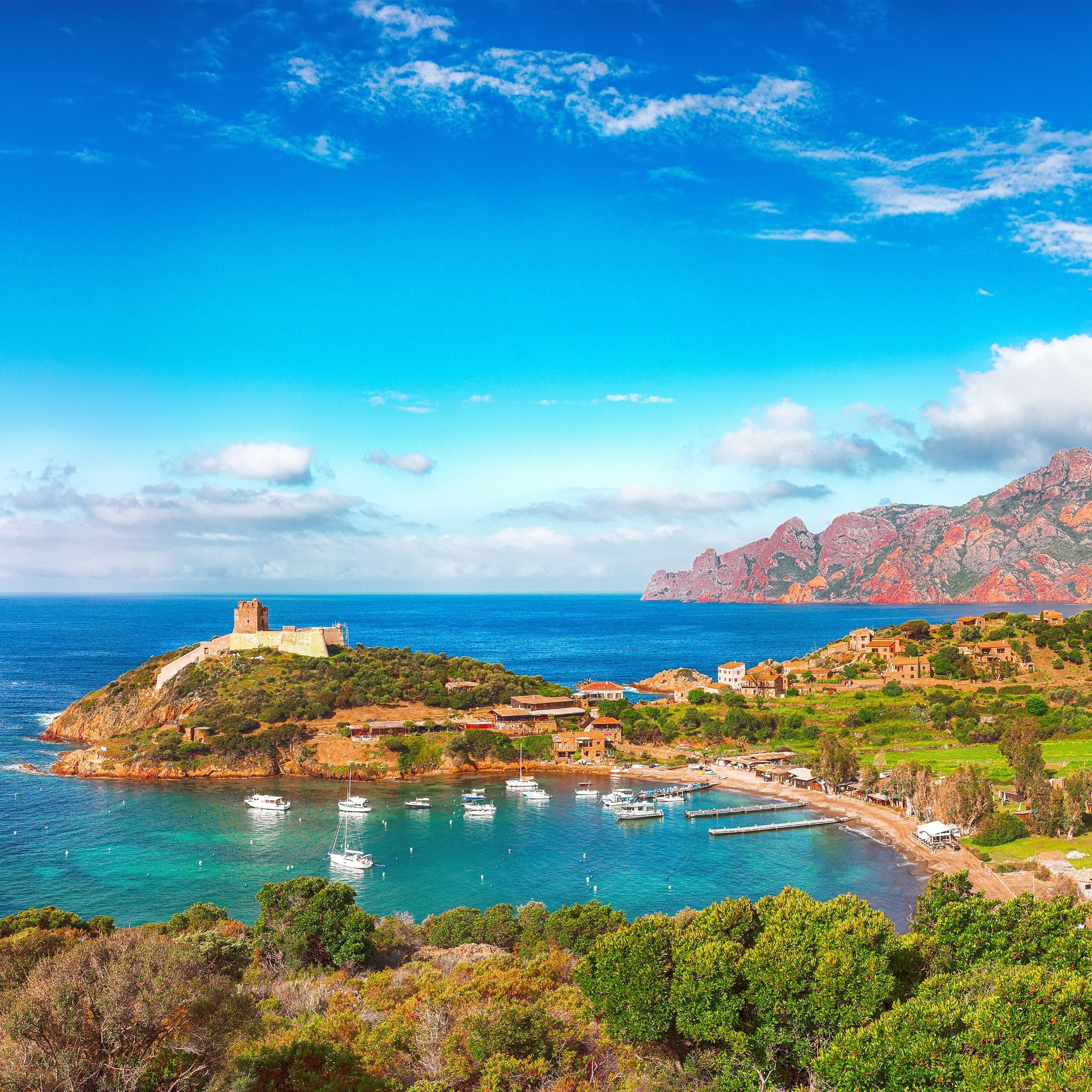 Golfo de Girolata, en Córcega.