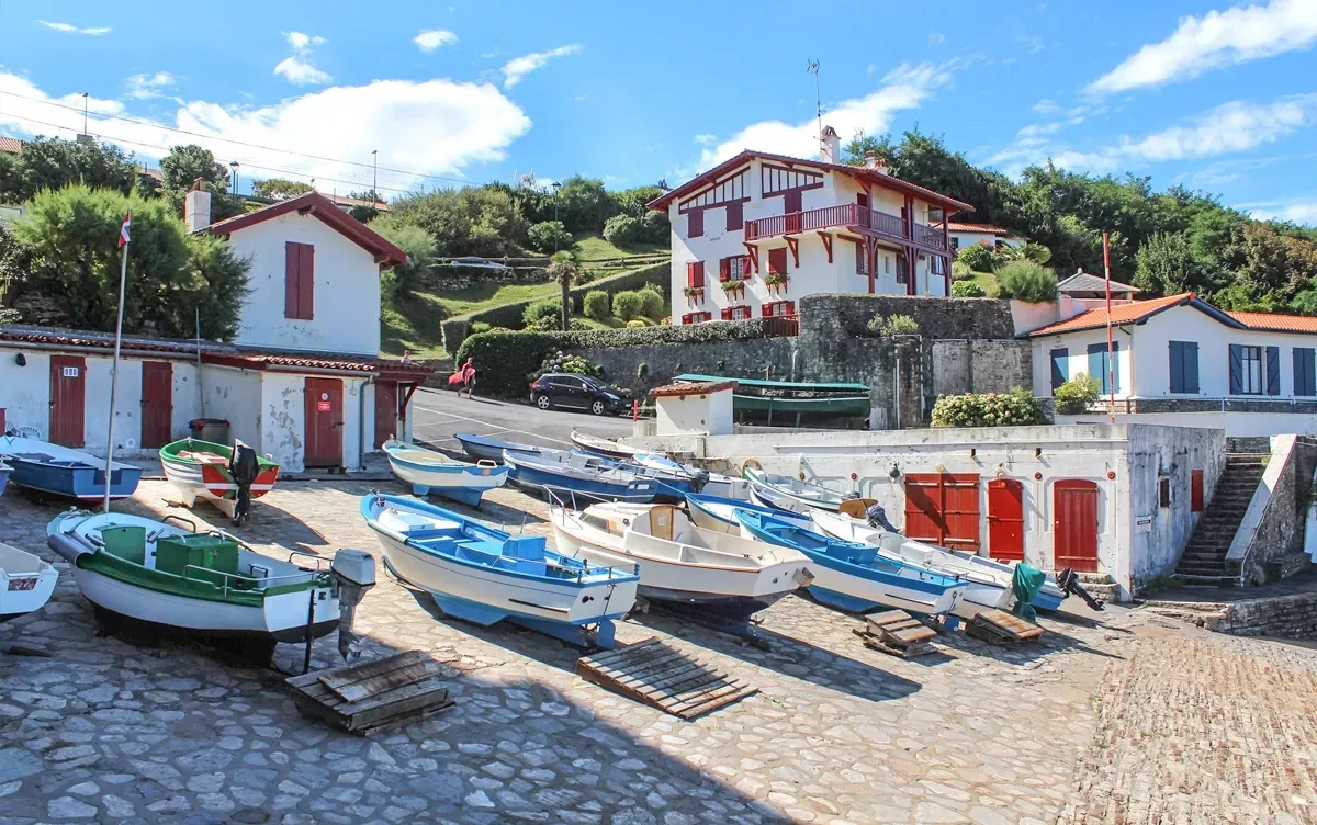 Puerto de pesca de Guéthary