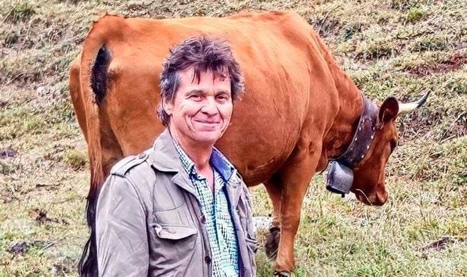 Retrato do chefe Guy Martin, em Bourg-Saint-Maurice