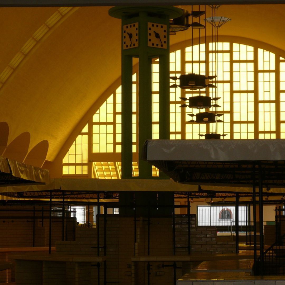 Halles du Boulingrin - Art déco i Reims