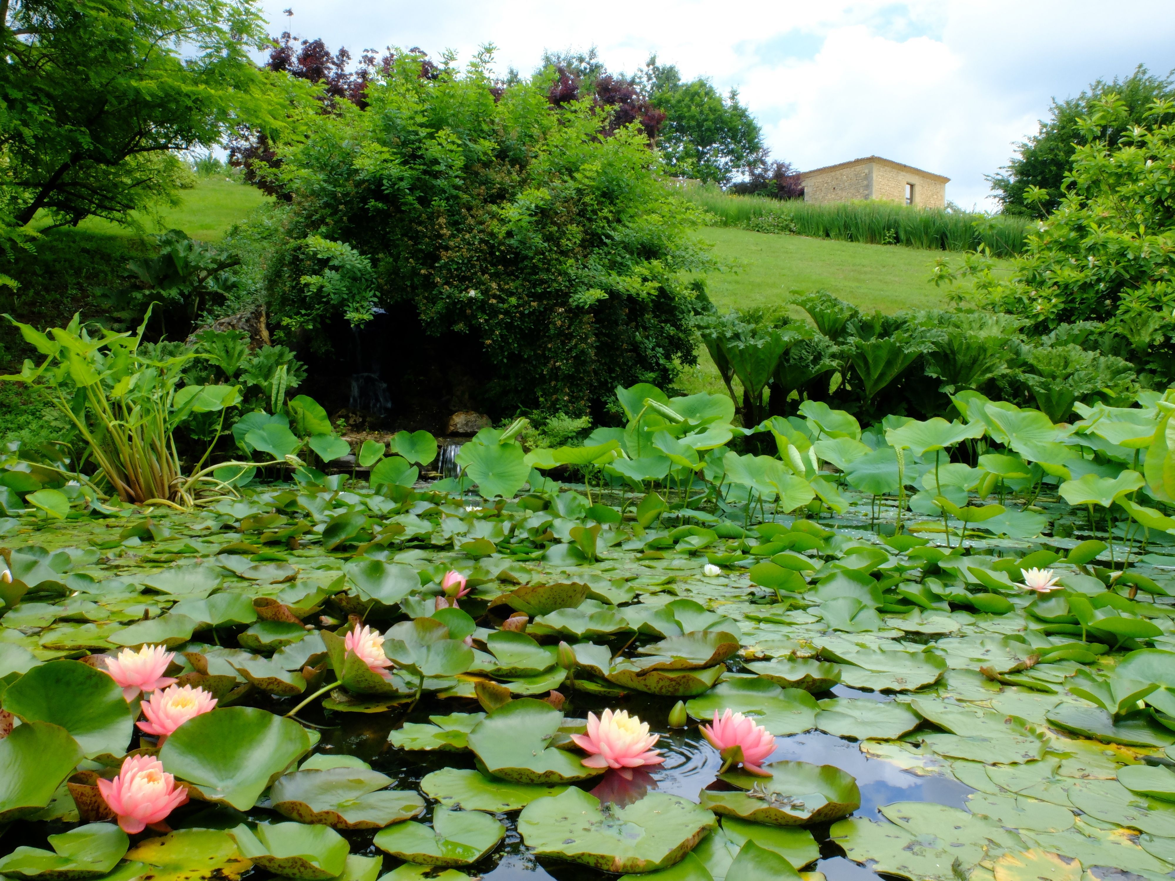 Jardins d'Eau in Carsac Aillac, in de Dordogne