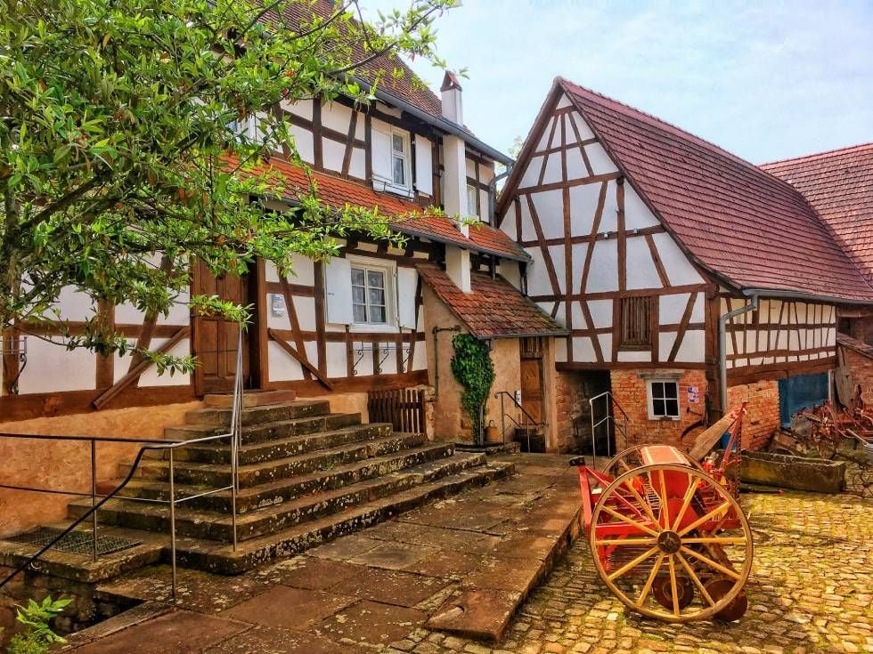 Das Freilichtmuseum Maison rurale de l'Outre-Forêt in Kutzenhausen