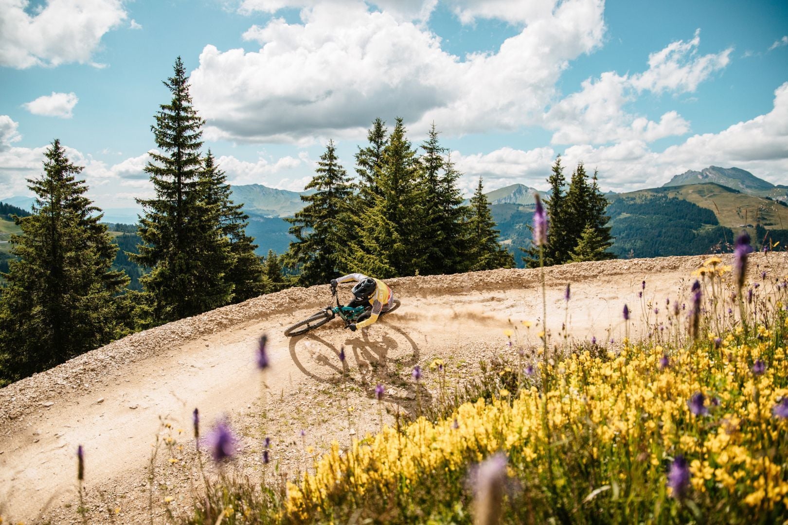Bikepark i Les Gets, Haute-Savoie Mont-Blanc