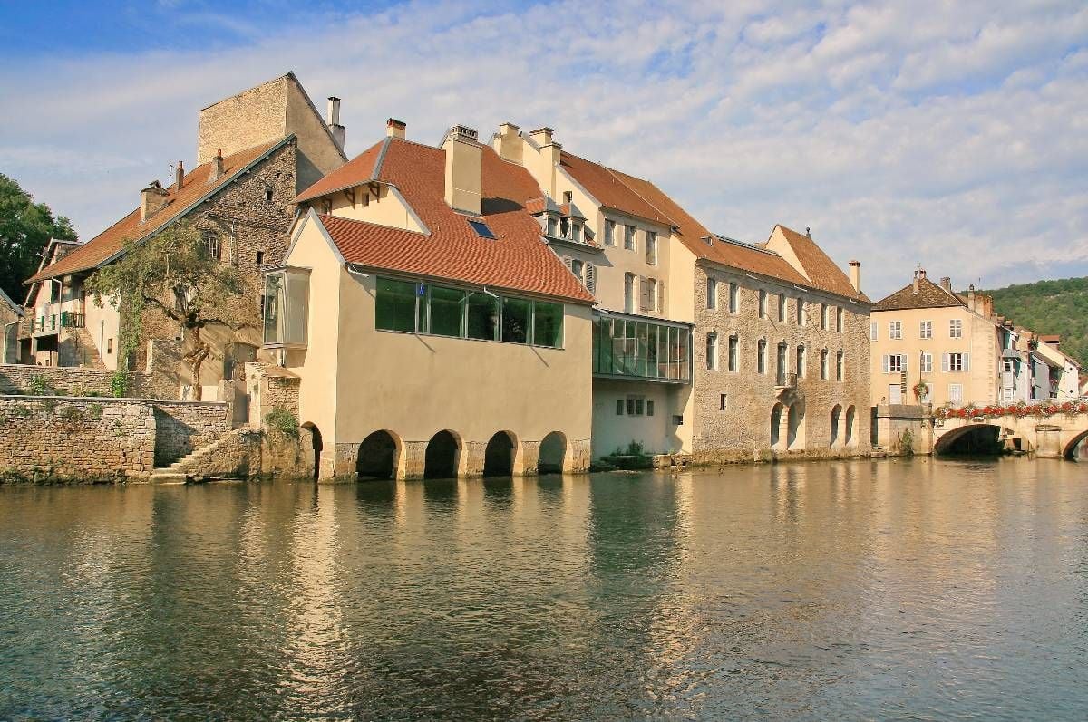 Das Gustave-Courbet-Museum in Ormans im Departement Doubs