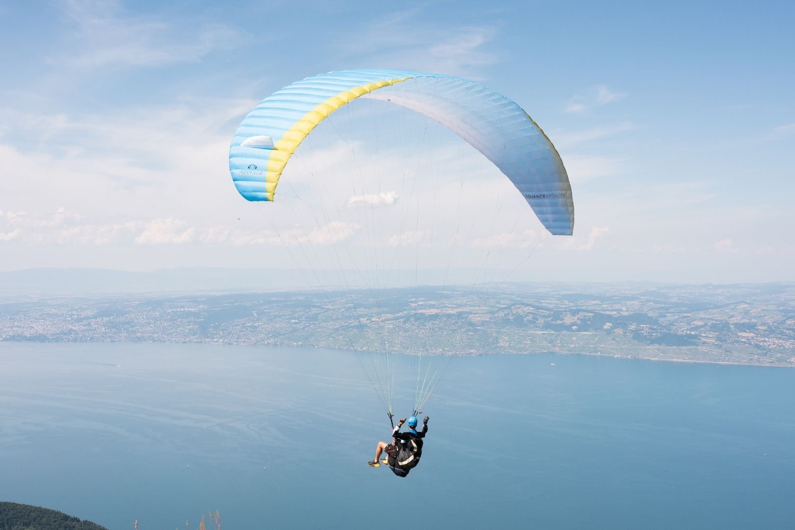 Paragliding i Thollon