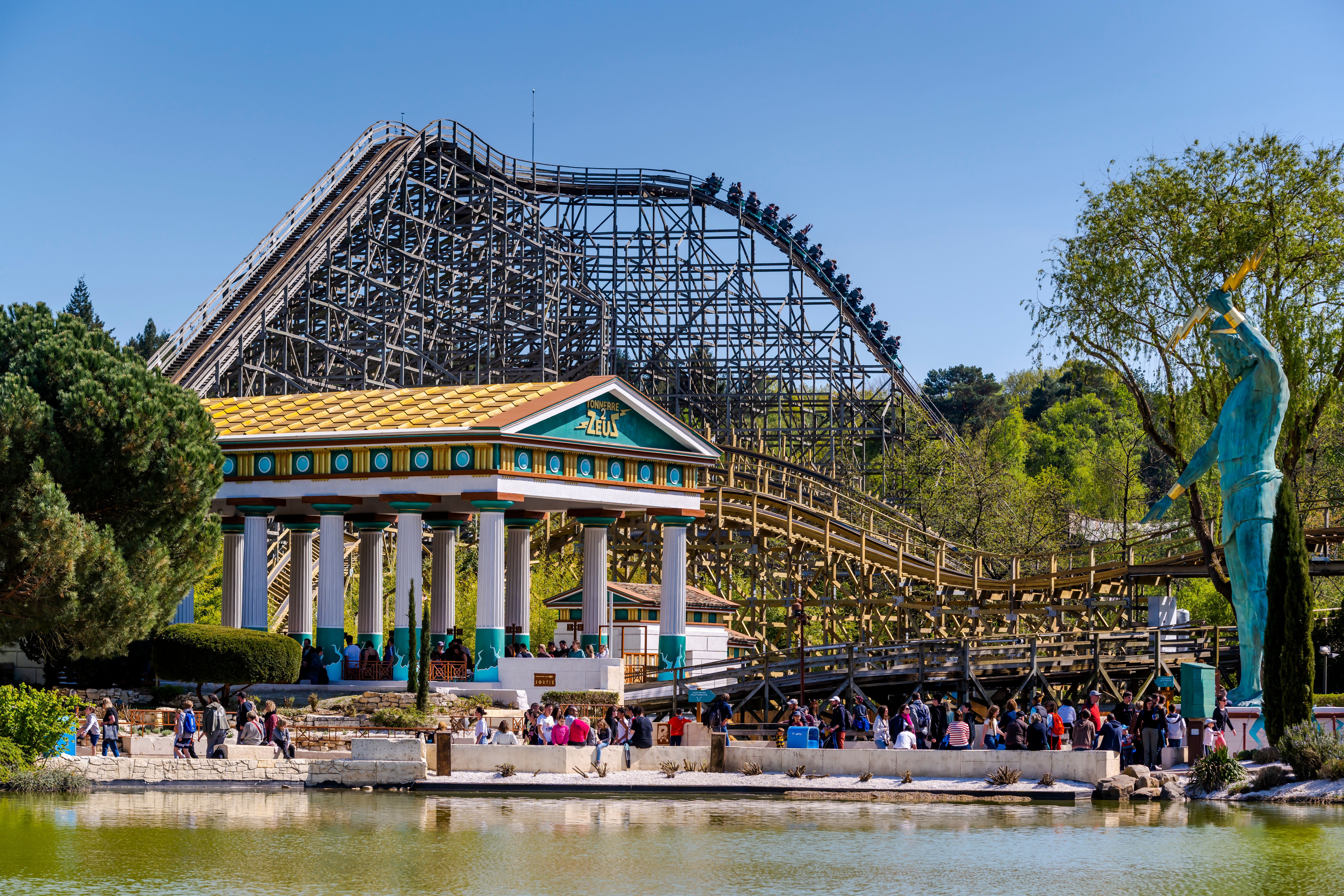 Tonnerre de Zeus in het Parc Asterix.
