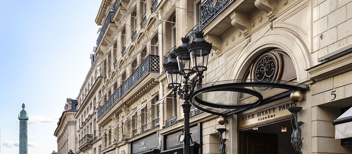Park Hyatt Paris-Vendôme - Front of the hotel