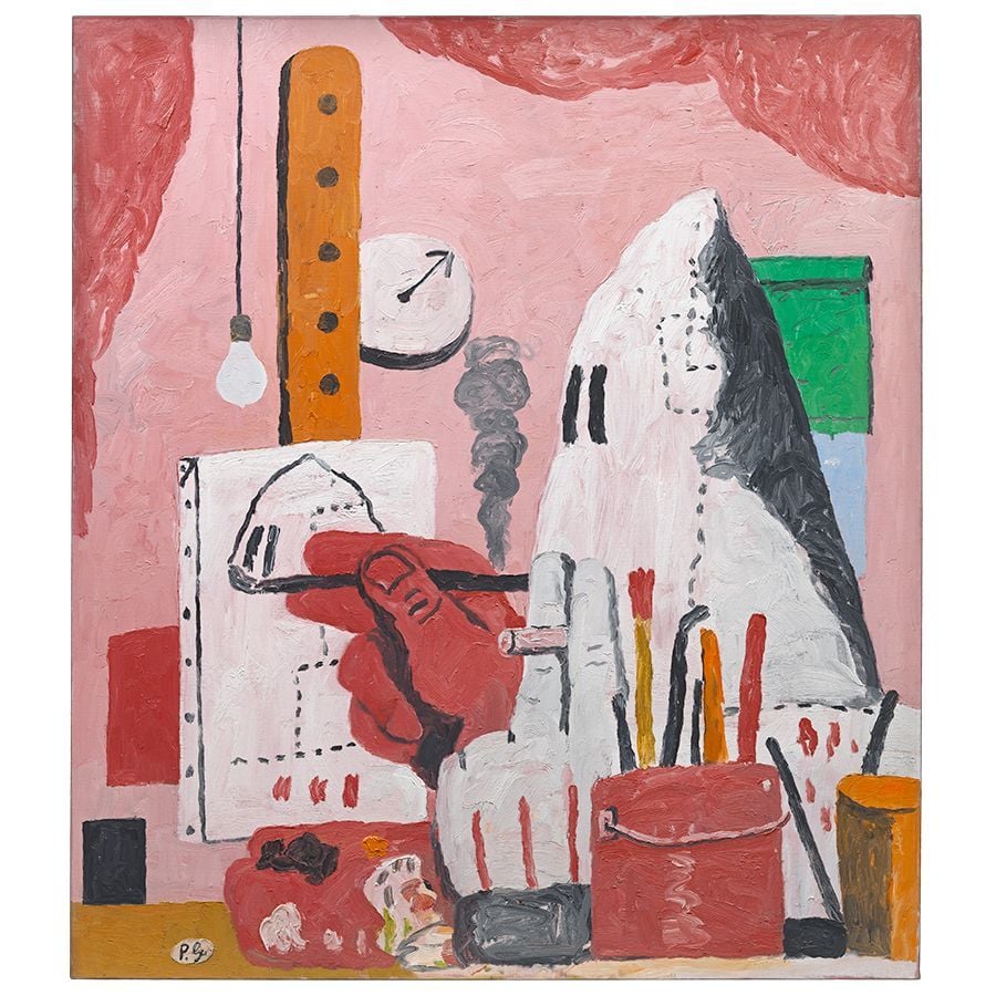 Philip Guston, The Studio, 1969, Oil on canvas, Promised gift of Musa Guston Mayer to The Metropolitan Museum of Art Artwork.