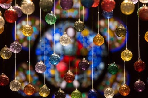 Weihnachtskugeln aus Meisenthal