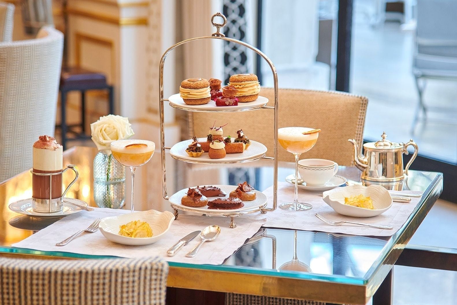 Tea time au restaurant Le Lobby. 