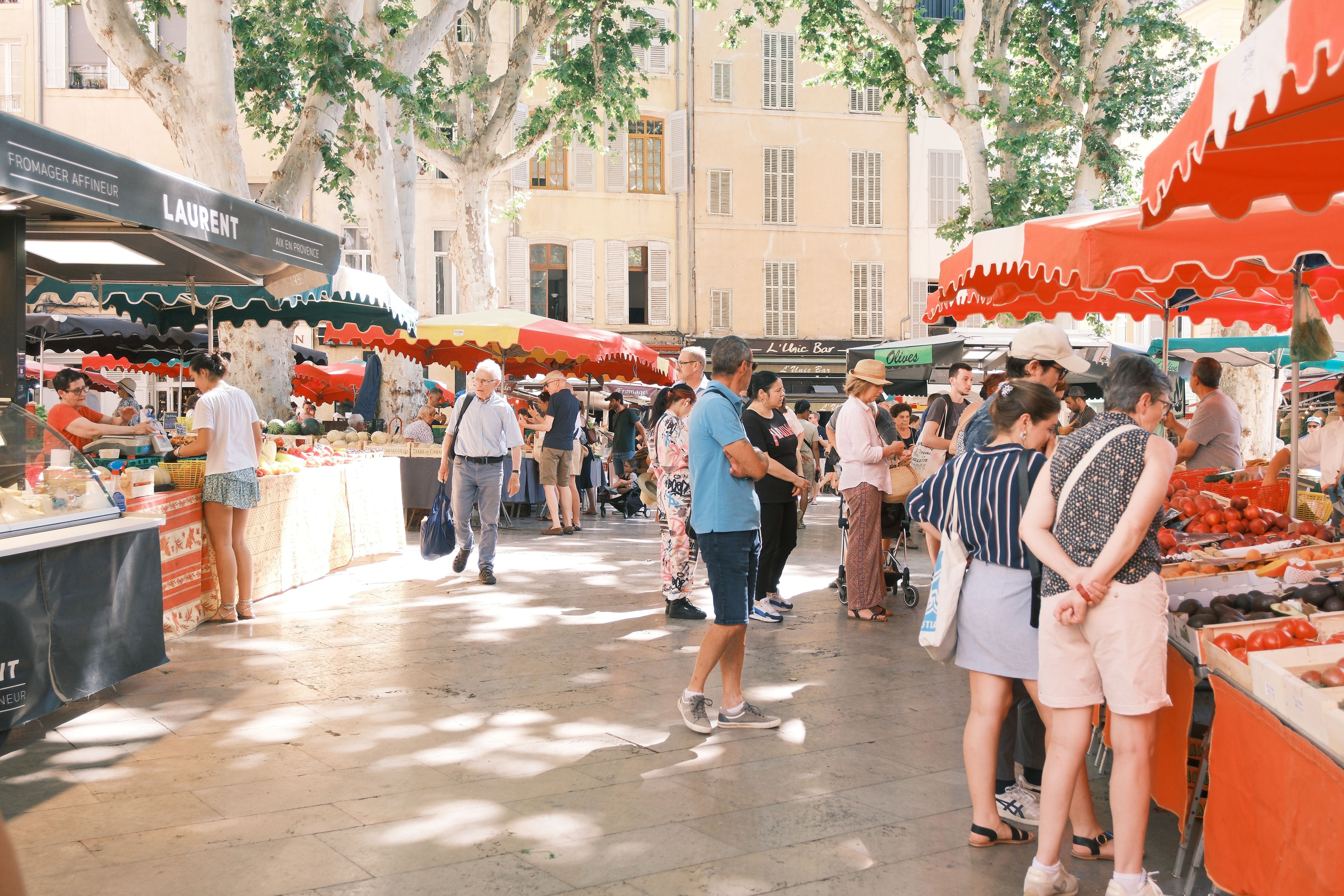 리셸름 광장 시장