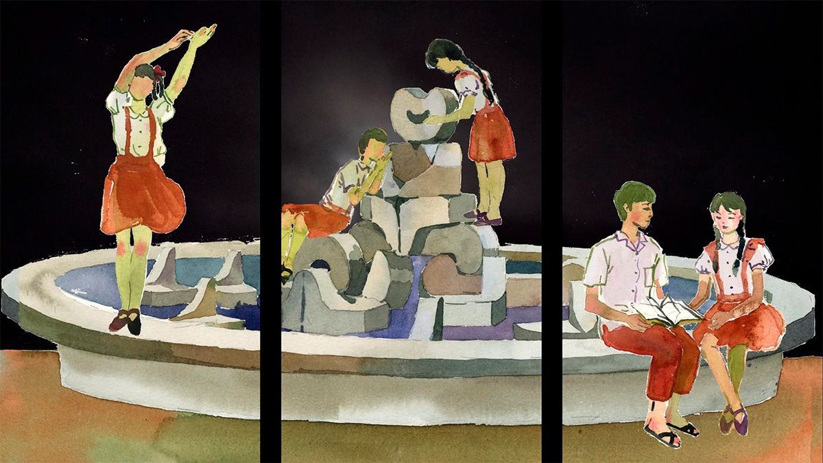 Thảo Nguyên Phan, Reincarnations of Shadows (Moving-Image-Poem), 2025, photogramme.