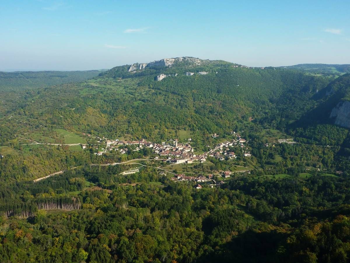Das Loue-Tal im Departement Doubs, Inspirationsquelle für Gustave Courbet