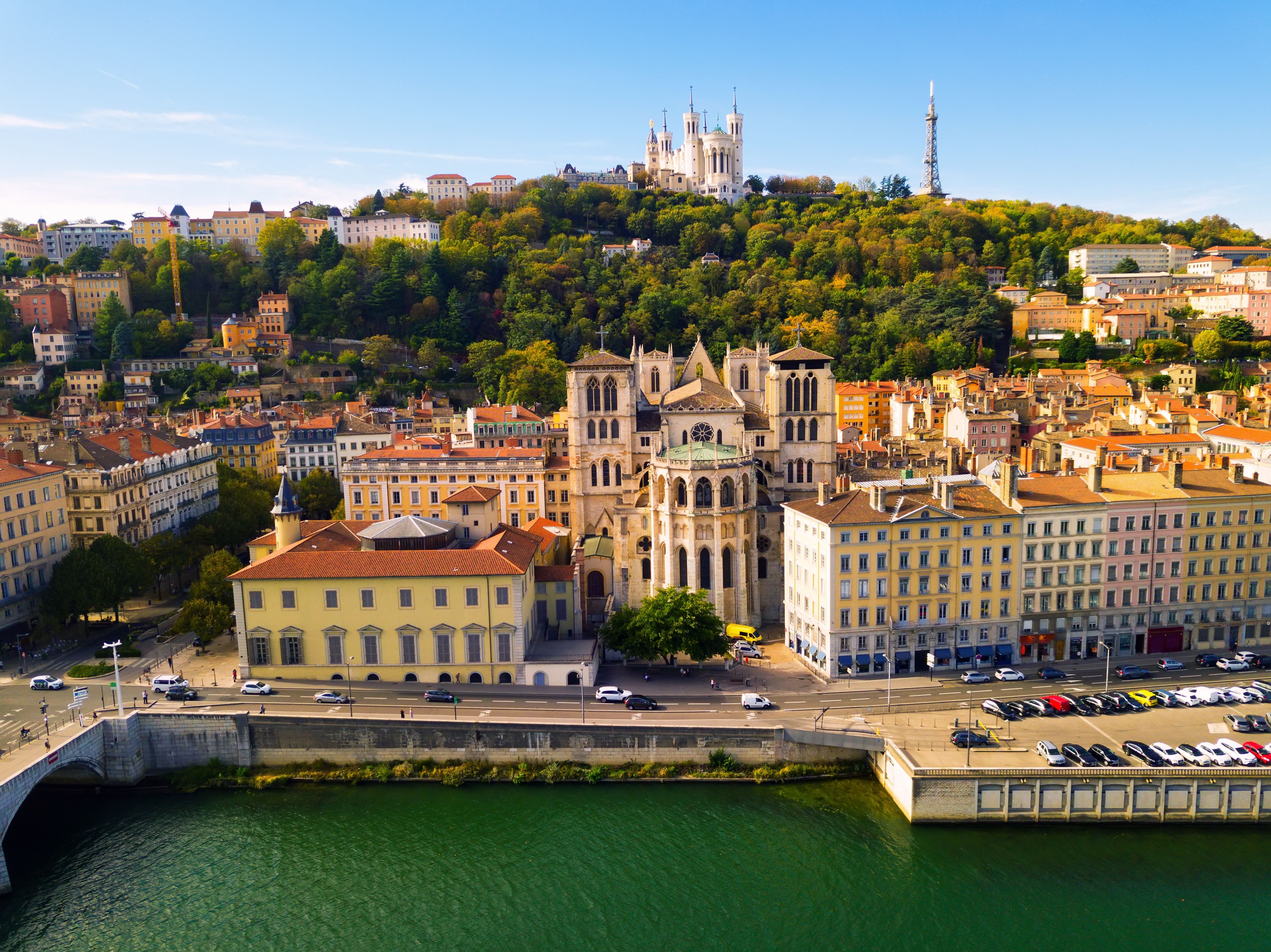 리옹 푸르비에르 노트르담 성당 Lyon Saône Basilique de Fourvière