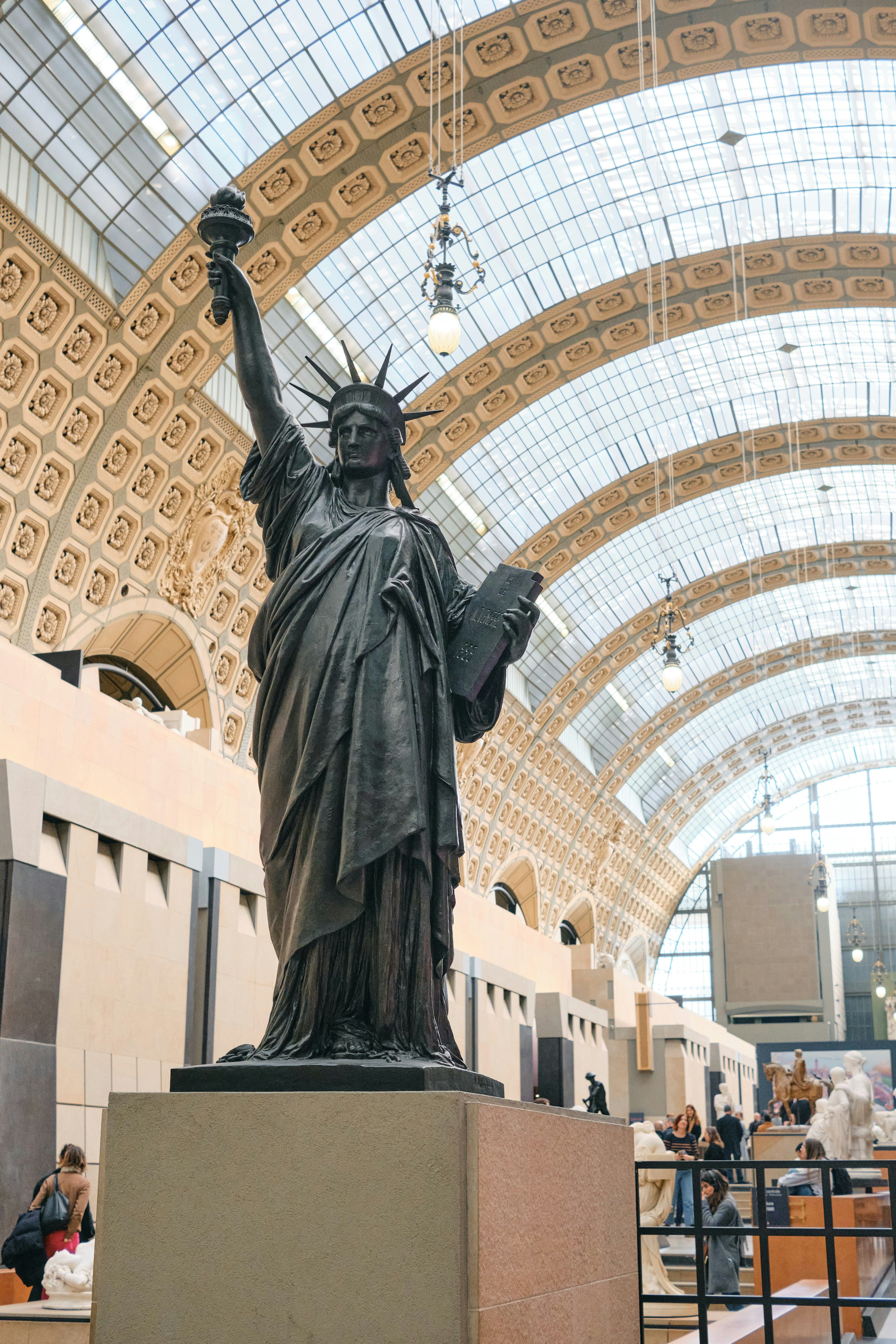 Het Vrijheidsbeeld in het Musée d'Orsay