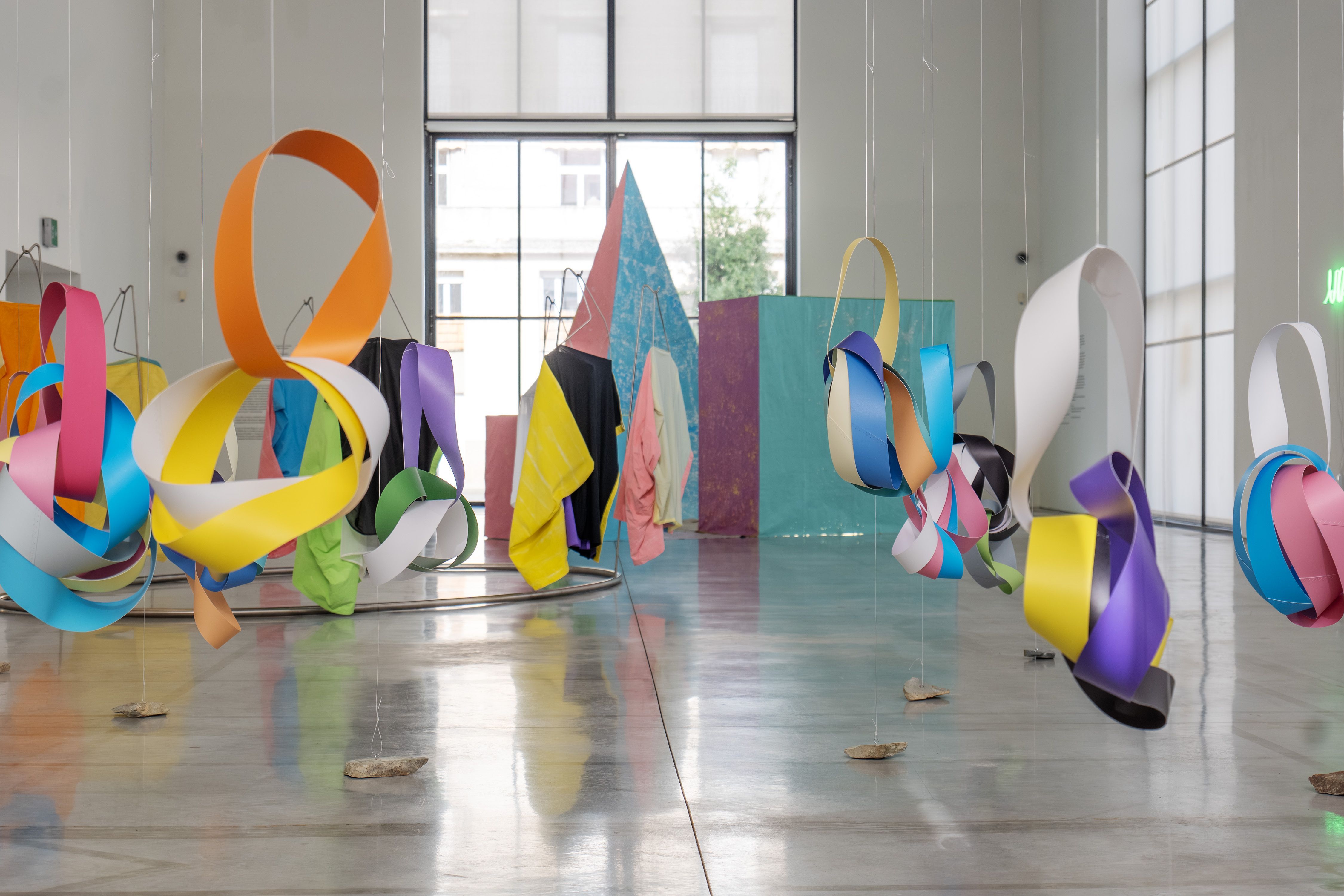 Lieven De Boeck « breaking free » vue d’exposition au CCC OD, Tours, France, novembre 2025 (commissaire : Isabelle Reiher).