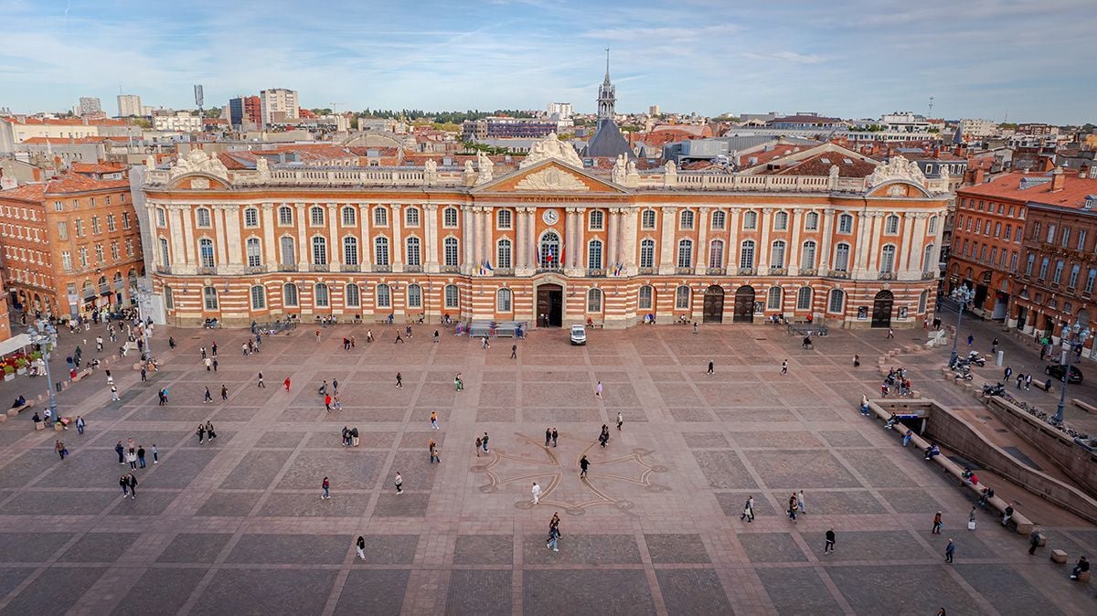 Plaza del Capitole en Toulouse