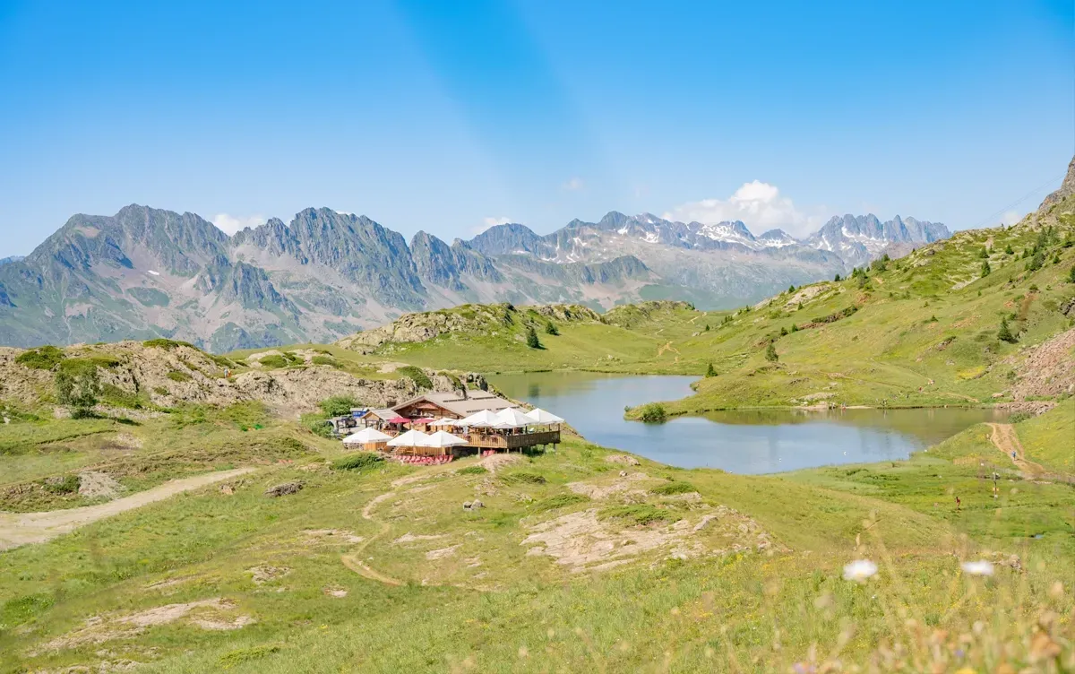 Paisaje en Alpe d'Huez