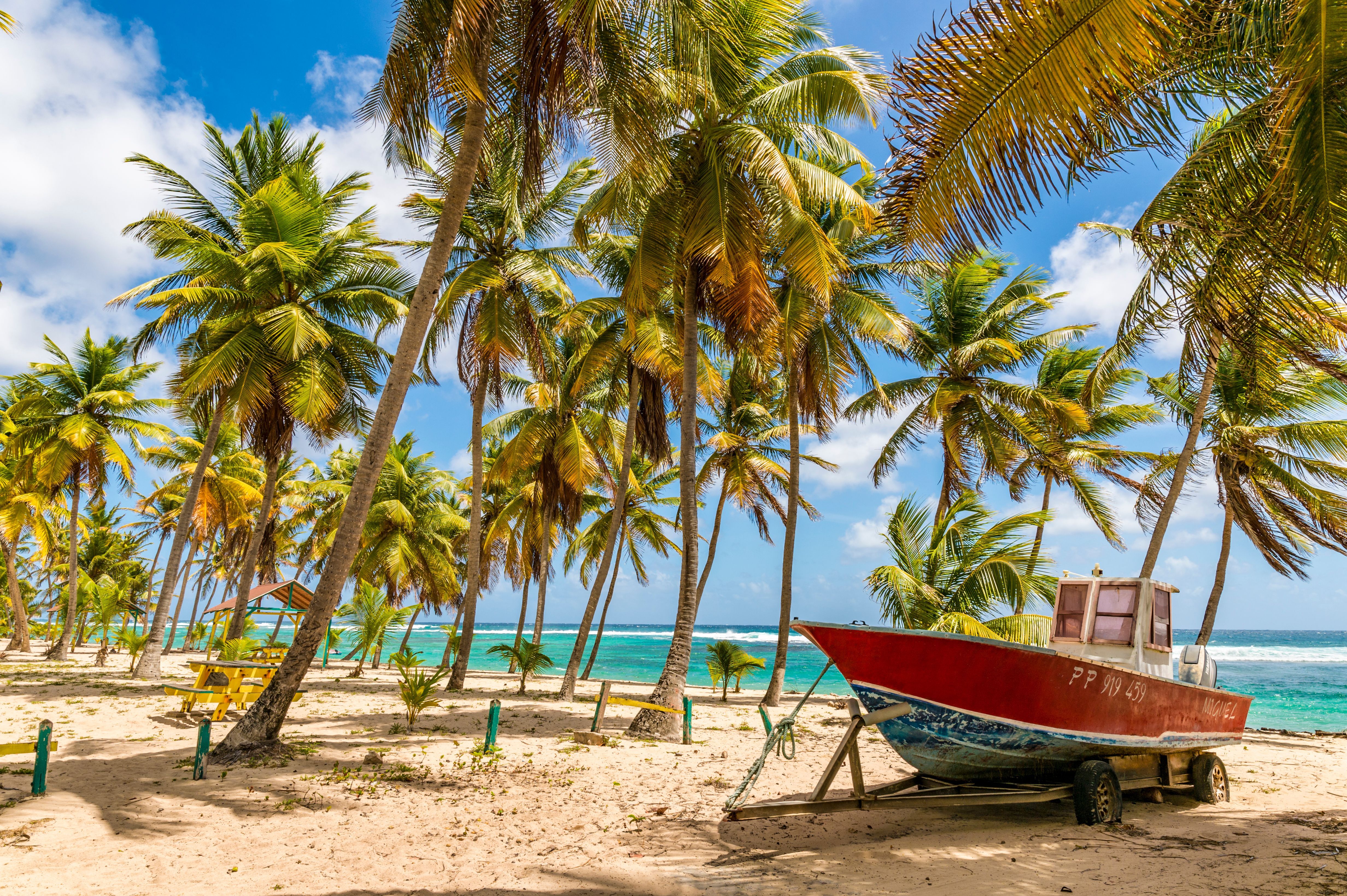 Anse de Soufleur Desirade Island Guadeloupe