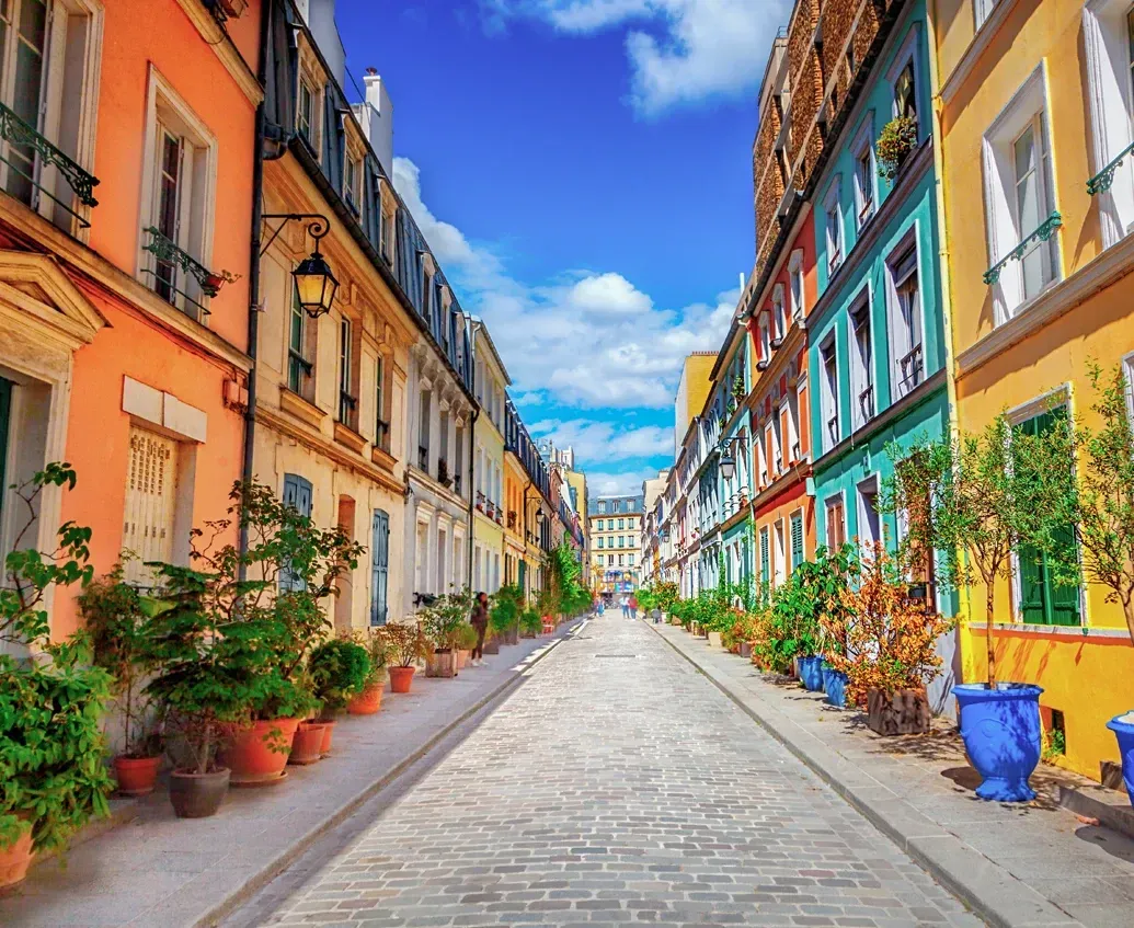 Calle Crémieux, en París
