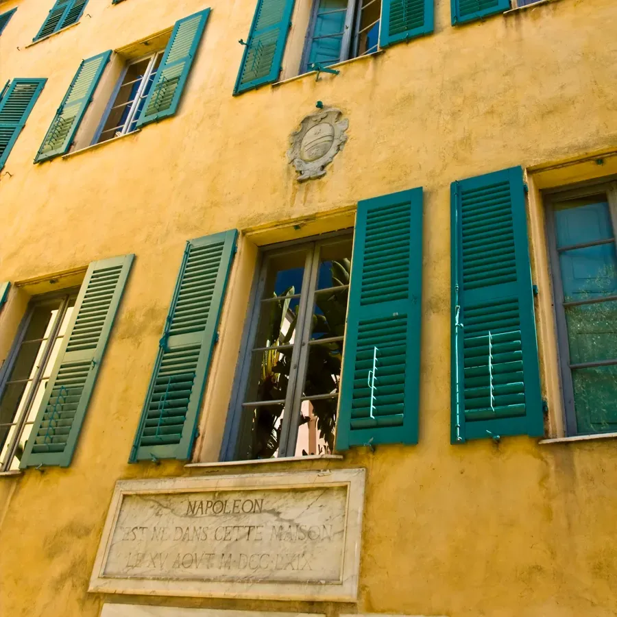 Casa donde nació Napoleón, en Ajaccio, Córcega