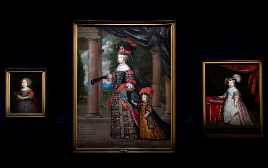 Exposición Le Grand Dauphin, en el Palacio de Versalles.