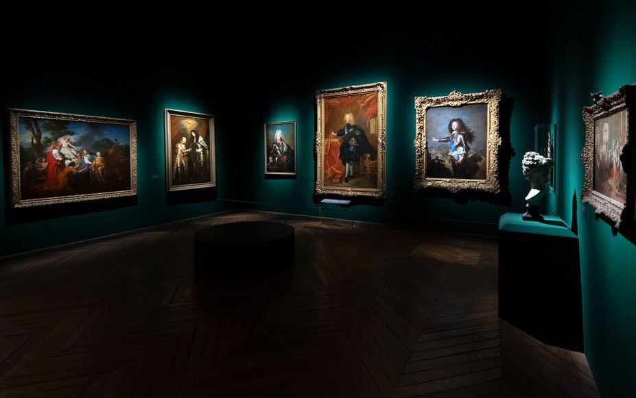 Exposición Le Grand Dauphin en el Palacio de Versalles.