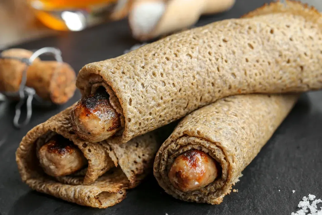 Galette-saucisse de Rennes