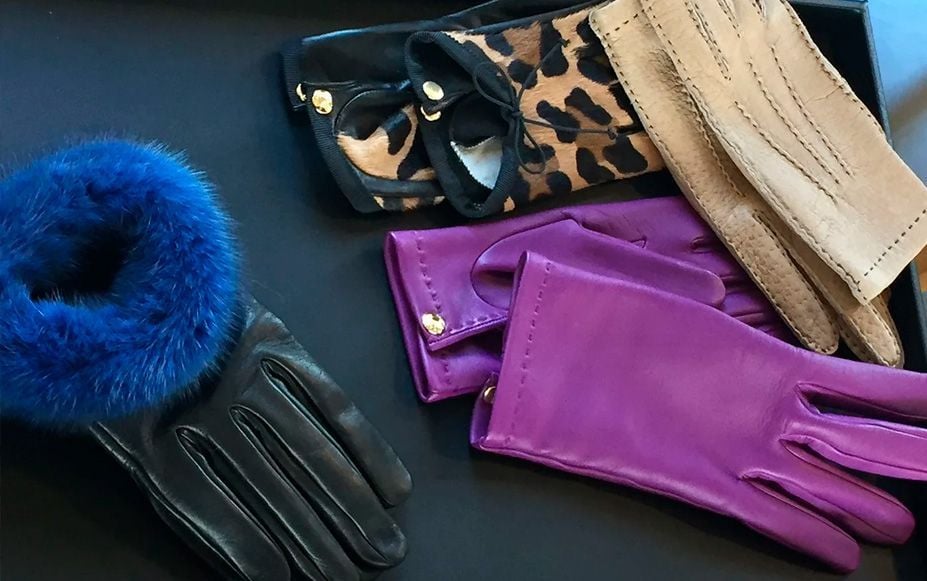 Los guantes de piel de Millau, en Occitania.