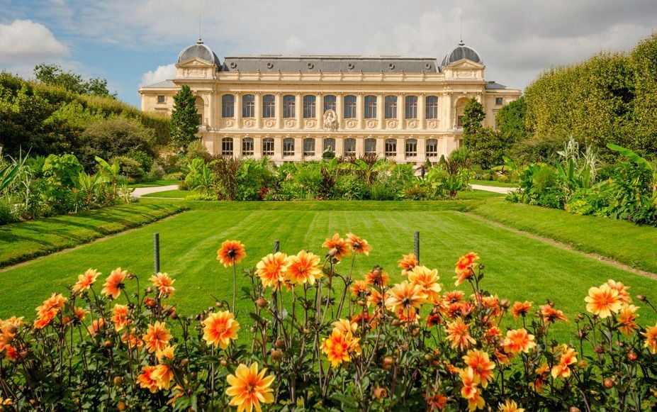 El Museo de Historia natural y el jardin des Plantes, en París.