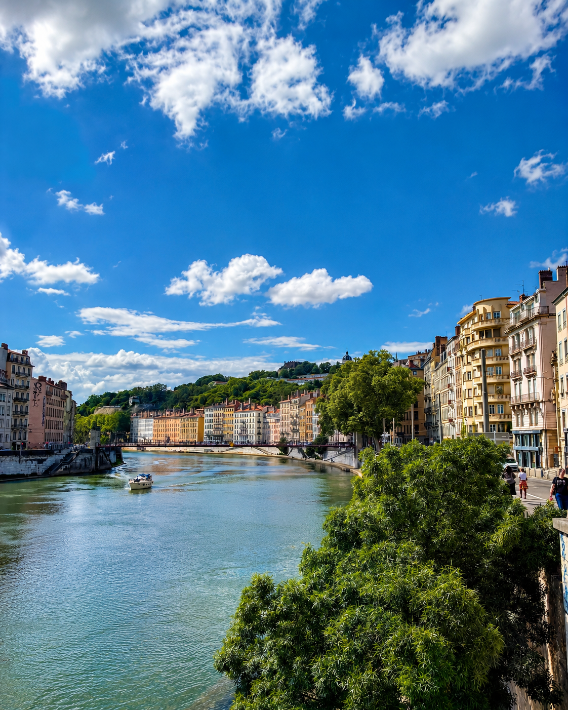 Lyon vid floden