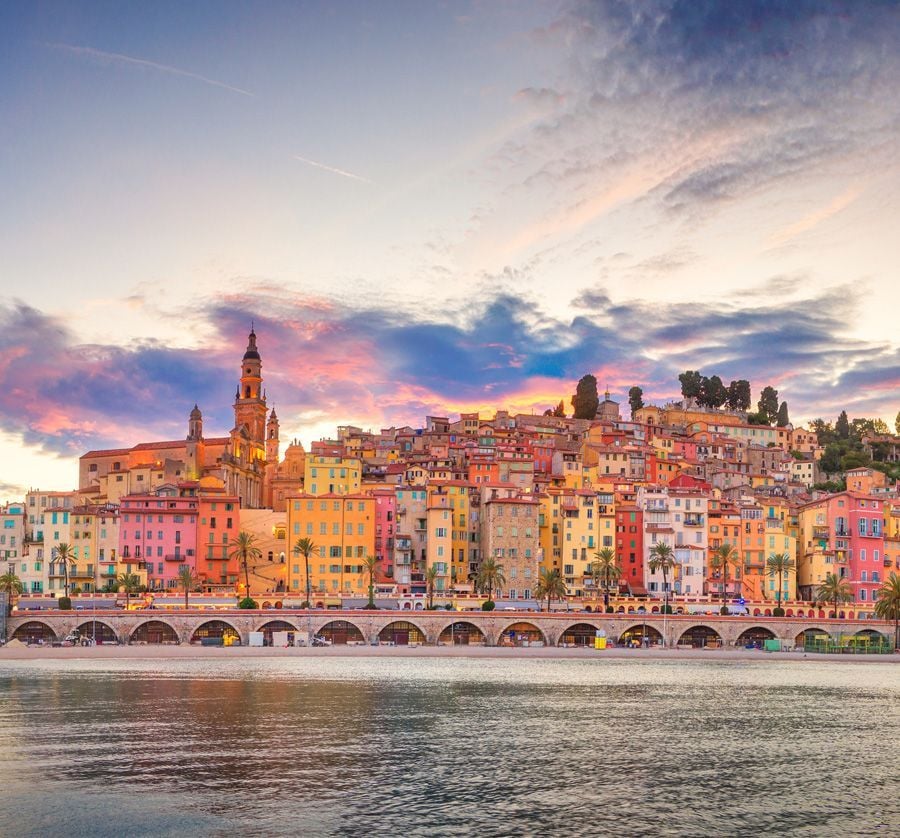 Los colores de Menton, en la Costa Azul.