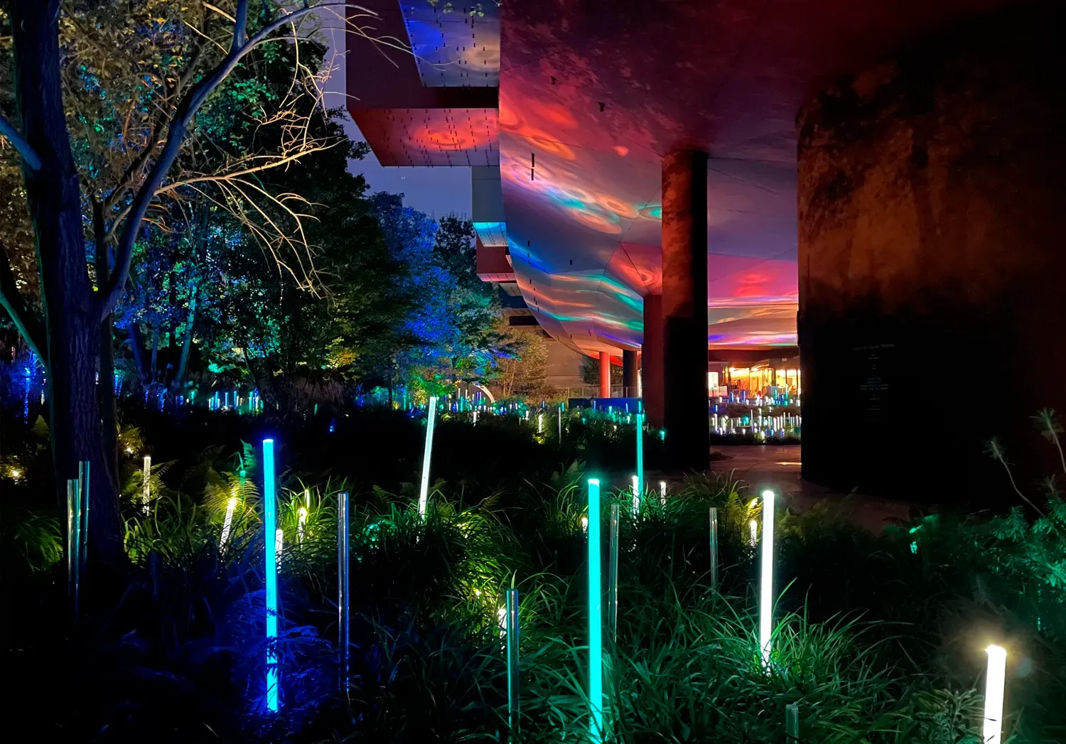 Jardines del Museo Quai du Branly, en París
