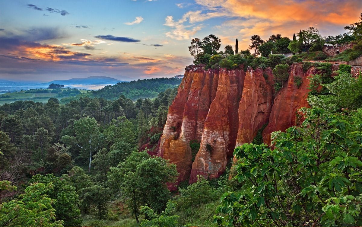 Parque natural regional del Luberon, en Provenza.