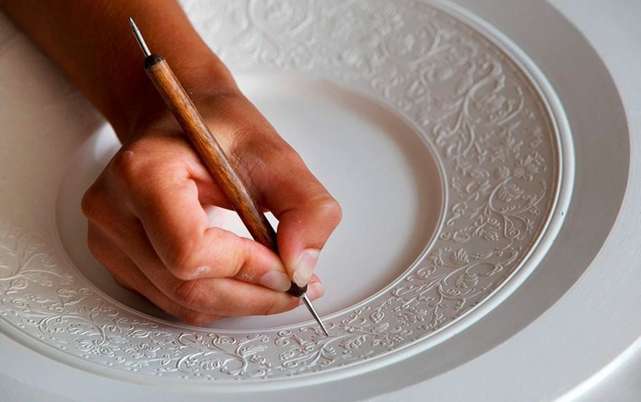 Porcelana de Limoges, en Nouvelle-Aquitaine.