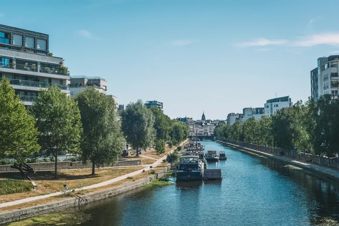 Río Vilaine en Rennes