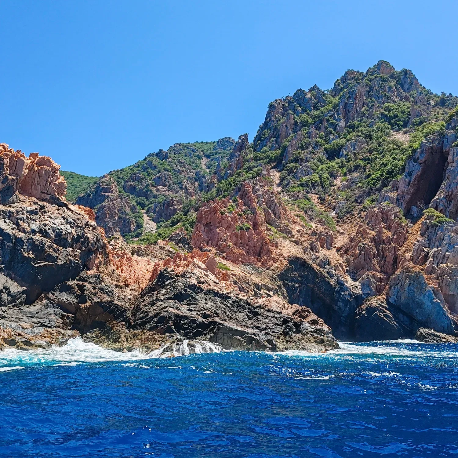 Reserva natural de Scandola, en Córcega