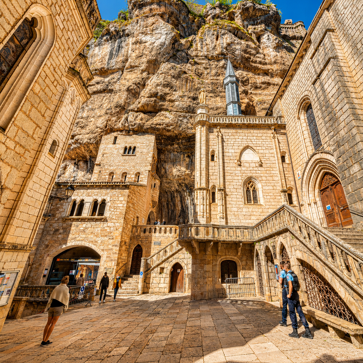 Rocamadour, Dordognedalen