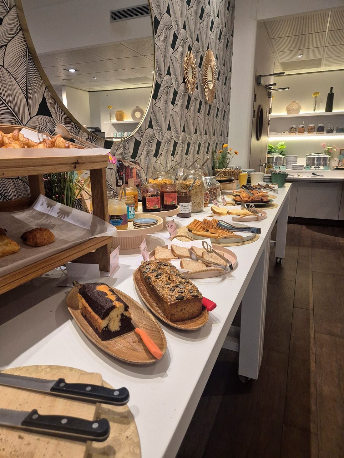 Desayuno en el hotel Novotel Suites Perpignan Centre 4*