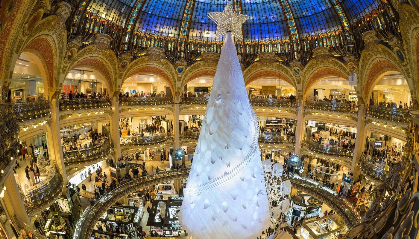 The Galeries Lafayette for Christmas