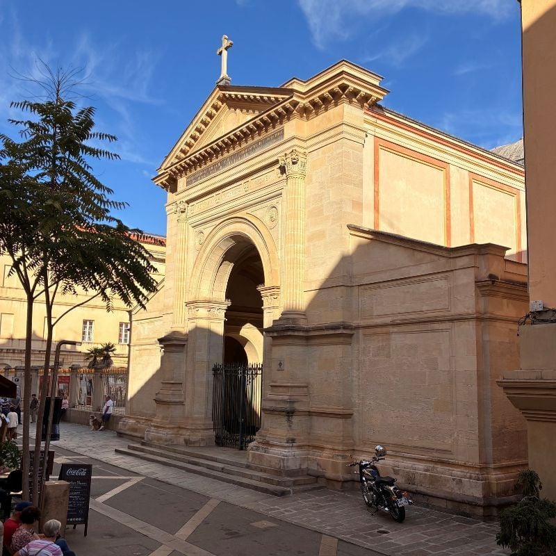 Ajaccio – Chapelle Impériale vid Musée Fesch, Ajaccio, västra Korsika.