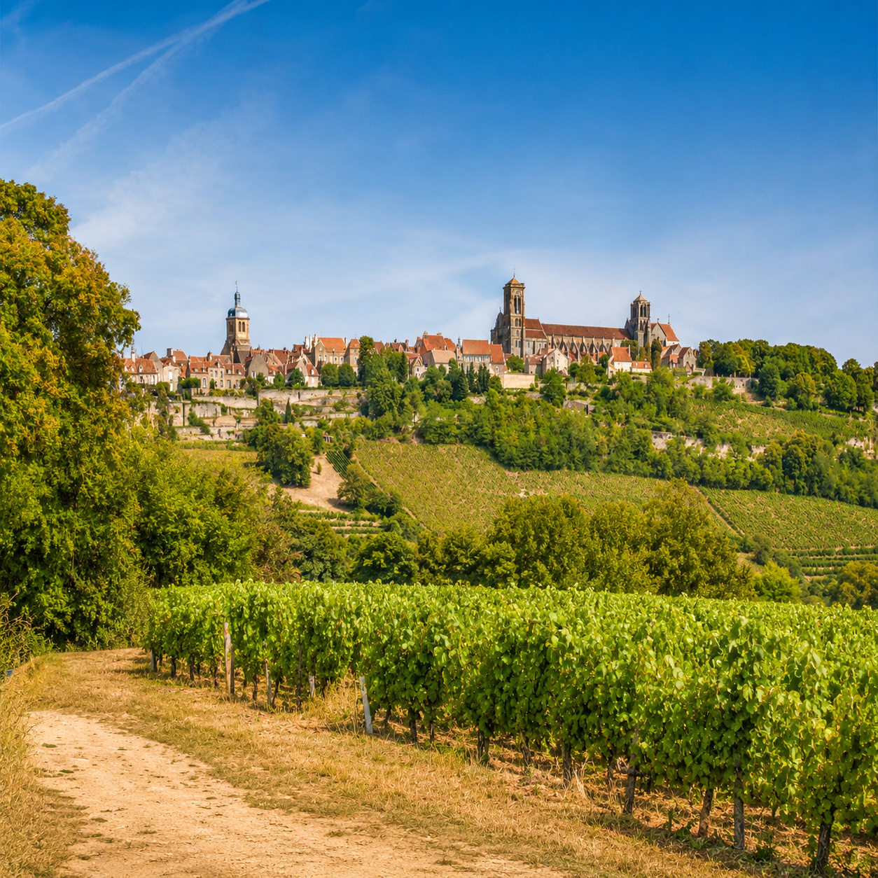 Vezelay, Bourgogne