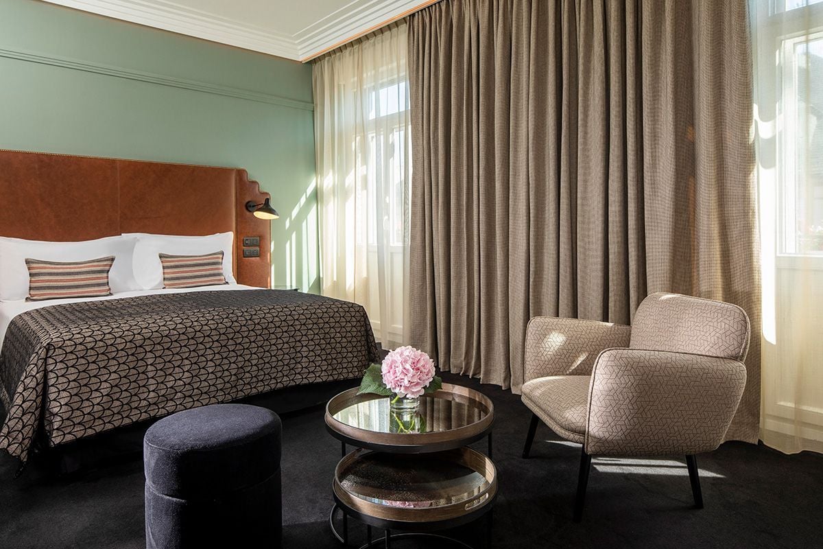 Habitación hôtel Maison Rouge *****