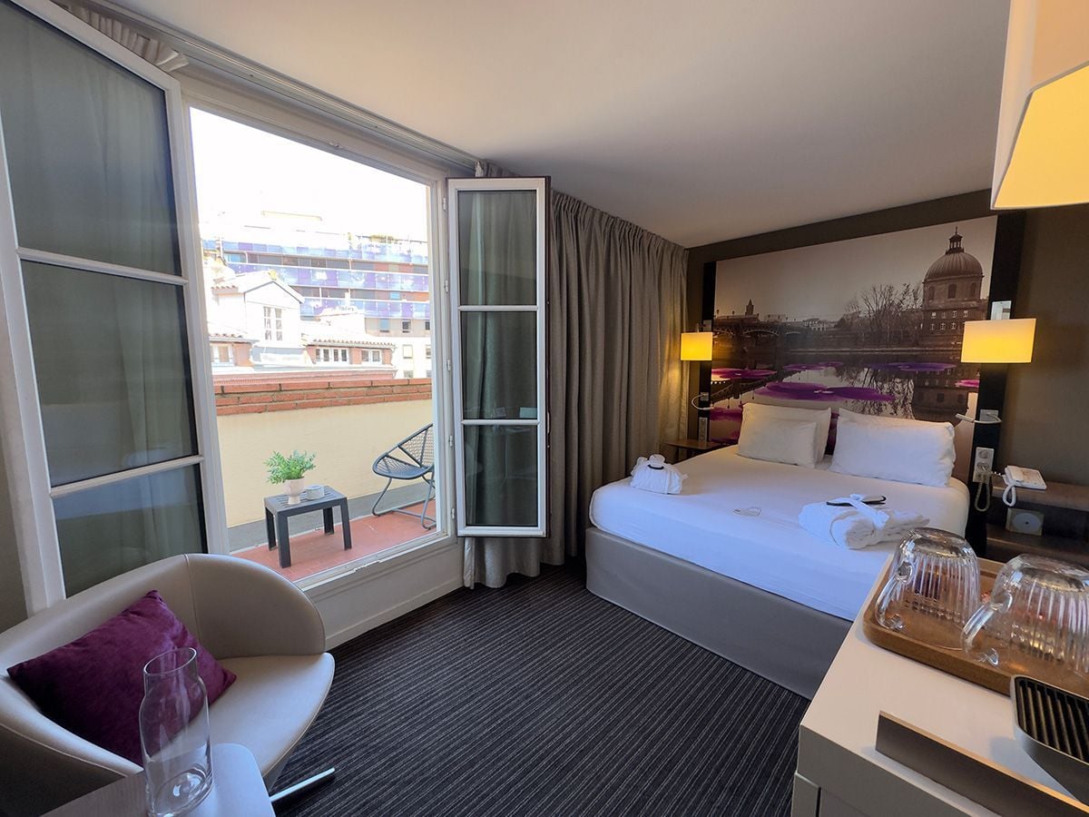 Habitación en el centro de Toulouse, en el hotel Mercure Wilson