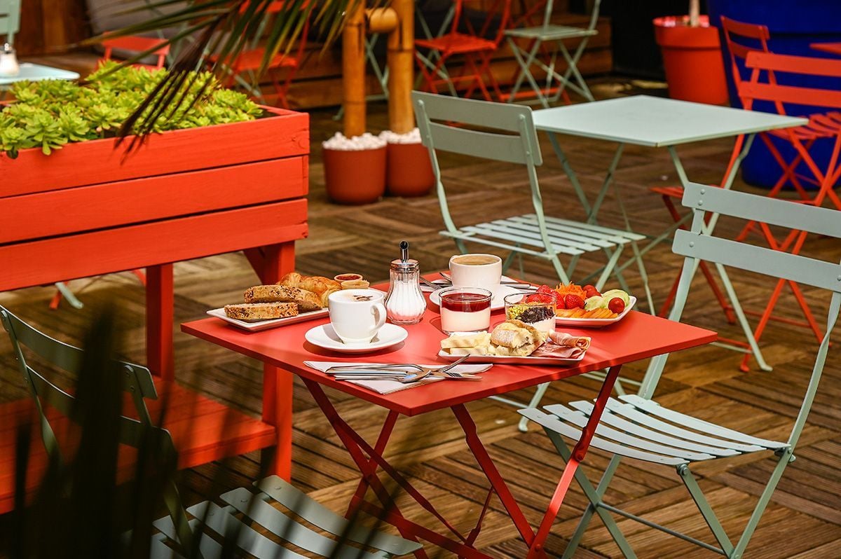 Terraza del Mercure Wilson