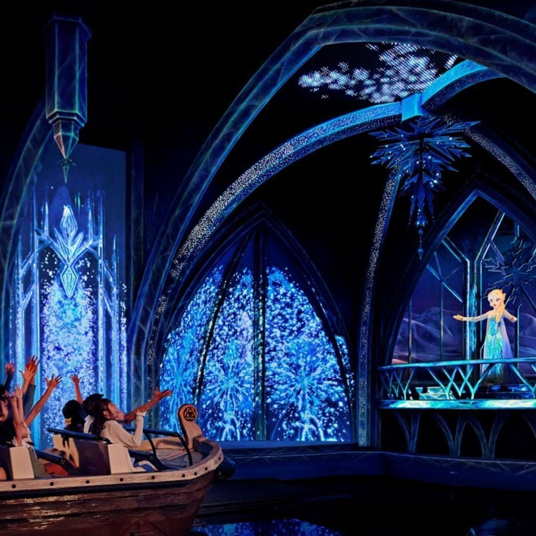 En ny bådattraktion i World of Frozen, Disneyland Paris